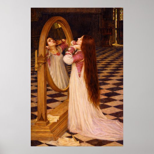 Mariana im Süden von John William Waterhouse Poster (Vorne)