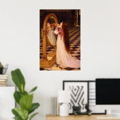Mariana im Süden von John William Waterhouse Poster (Heimbüro)