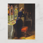 Mariana - John Everett Millais Postkarte (Vorderseite)