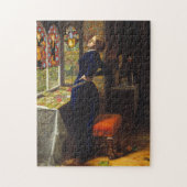 Mariana - John Everett Millais Puzzle (Vertikal)
