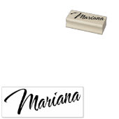 Mariana Name Cursive dekorative Skript-Schriftart Gummistempel (Stempel)