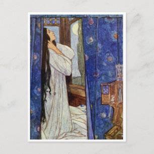 Mariana Vintage-Illustration Florence Harrison Postkarte
