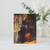Mariana von John Everett Millais (1851) Postkarte (Stehend Vorderseite)