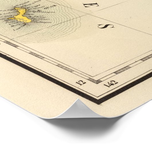 Marianinseln Ozeanien 5 Poster (Ecke)