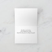 Marianna Coal Mine Christmas Village Card Dankeskarte (Innenseite)