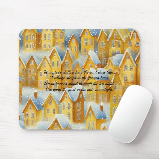 Marianna, Pa Coal Patch Houses Mouse Pads Mousepad (Mit Mouse)