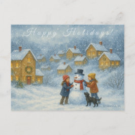 Marianna Pennsylvania Holiday Winter Collectible Postkarte