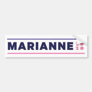 Marianne 2020 autoaufkleber