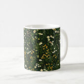 Marianne Dark Daisy Floral Kaffeetasse (VorderseiteRechts)