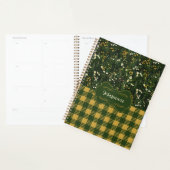 Marianne Dark Daisy Floral Kariert Planer (Anzeige)