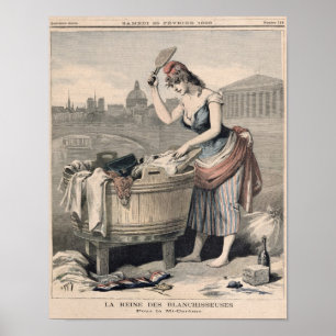 Marianne die Königin der Washerwomen Poster