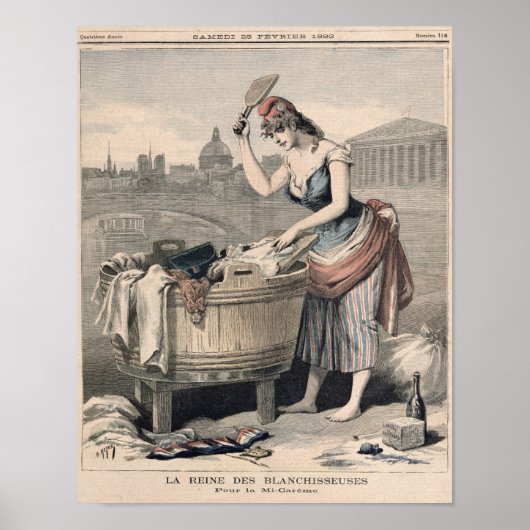 Marianne die Königin der Washerwomen Poster (Vorne)