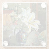 Marianne North - Japan Glasuntersetzer (Rückseite)