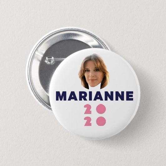 Marianne Williamson 2020 Button (Vorne & Hinten)