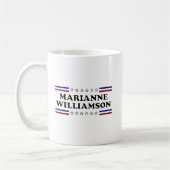Marianne Williamson Wahl 2024 Kaffeetasse (Links)