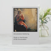 Marias Ankündigung (Stehend Vorderseite)