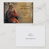 Marias Ankündigung (Vorne/Hinten)