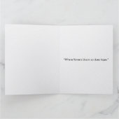 Marias Blumen .... Karte   (Innenseite)