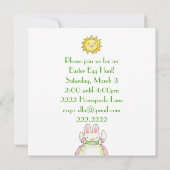 Marias Einladung zu Ostern (Rückseite)