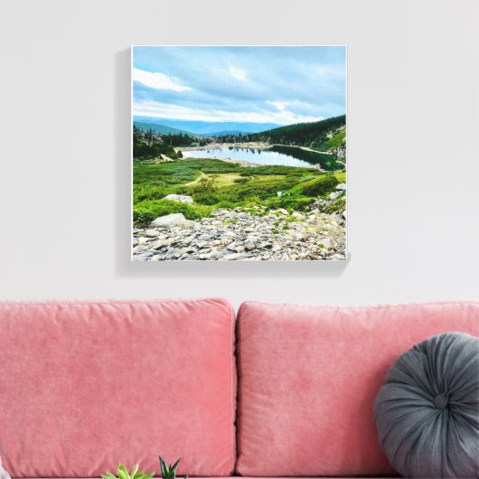 Marias Glacier CO Leinwanddruck (Insitu (Wohnzimmer))