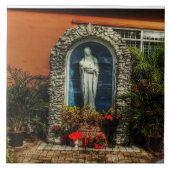 Marias Heiligtum Fliese (Vorderseite)