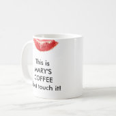 MARIAS Kaffee. Kaffeetasse (Vorderseite Links)