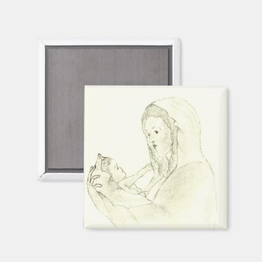 Marias kleines Kindermagazin Magnet (Vorderseite/Rückseite)