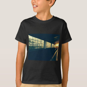 Maria's Kottbusser Tor U-Bahn at Sunset T-Shirt