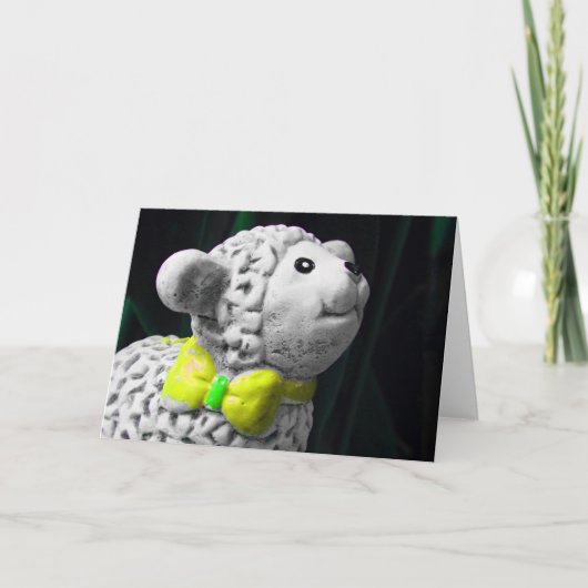 Marias Lamm Karte (Vorderseite)