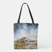 Marias Leuchtturm Tote Bag Tasche (Rückseite)