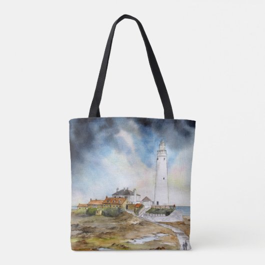 Marias Leuchtturm Tote Bag Tasche (Rückseite)
