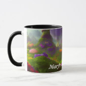 Marias Morgen Tee Personalisiert anpassbar Tasse (Links)