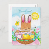 Marias Osterkarte Feiertagspostkarte (Vorne/Hinten)