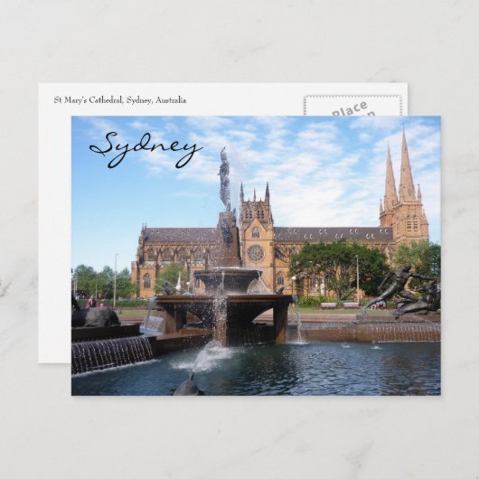 Marias Postkarte (Vorne/Hinten)