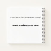 MaricopaCon 2023 Notebook (Dan Smith Edition) Notizblock (Rückseite)