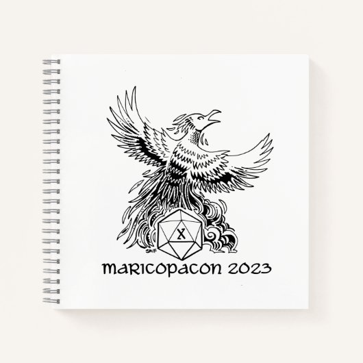 MaricopaCon 2023 Notebook (Dan Smith Edition) Notizblock (Vorderseite)