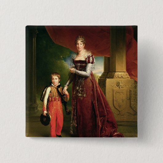Marie Amelie de Bourbon Button (Vorderseite)