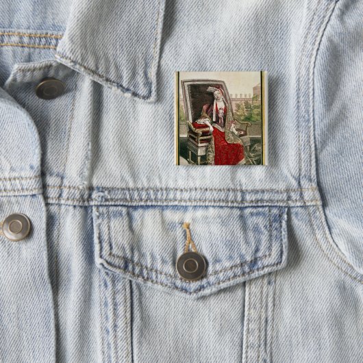 Marie-Anne Mancini Herzogin der Fleischbrühe Button (Beispiel)