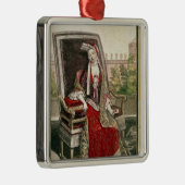 Marie-Anne Mancini Herzogin der Fleischbrühe Silbernes Ornament (Rechts)