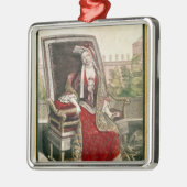 Marie-Anne Mancini Herzogin der Fleischbrühe Silbernes Ornament (Links)