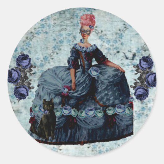 Marie Anotinette und der Sticker für den verzauber (Vorderseite)