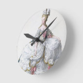 Marie Antoinette (1752-93) from 'Receuil des Estam Runde Wanduhr (Winkel)