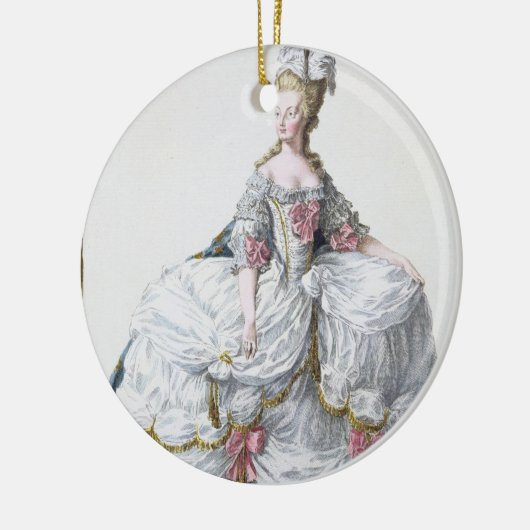 Marie Antoinette (1752-93) von 'Receuil DES Estam Keramikornament (Links)