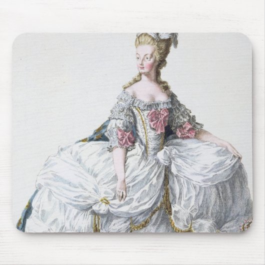 Marie Antoinette (1752-93) von 'Receuil DES Estam Mousepad (Vorne)