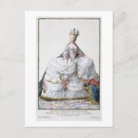 Marie Antoinette (1752-93) von "Receuil des Estam