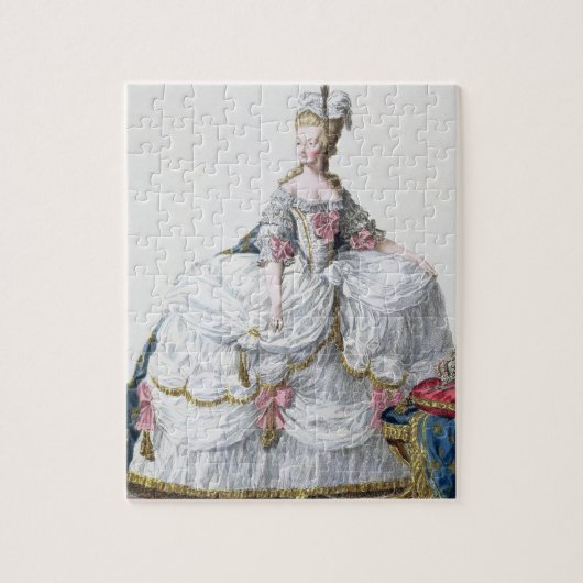 Marie Antoinette (1752-93) von 'Receuil DES Estam Puzzle (Vertikal)