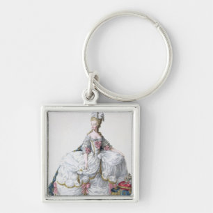 Marie Antoinette (1752-93) von 'Receuil DES Estam Schlüsselanhänger