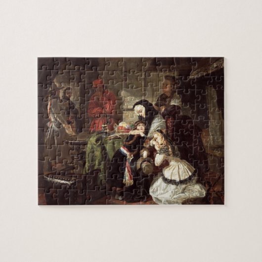 Marie-Antoinette (1753-93) Schluss adieu in das DA Puzzle (Horizontal)