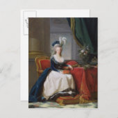 Marie-Antoinette 1788 Postkarte (Vorne/Hinten)