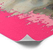 Marie Antoinette Altered Art Modern Trendy Poster (Ecke)